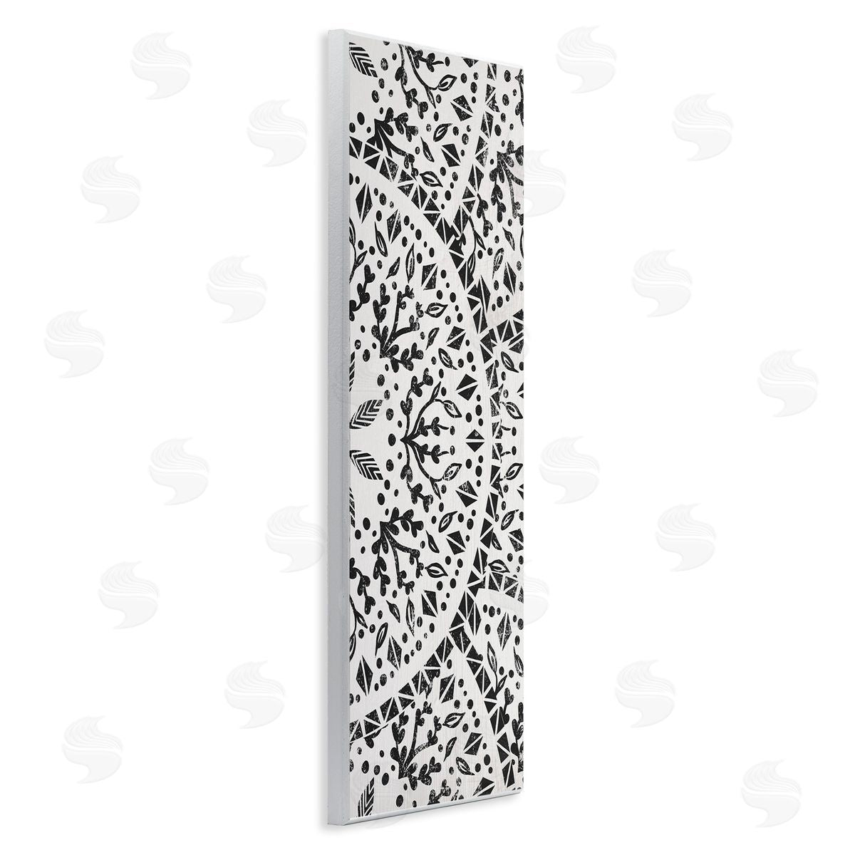 Boho Fractal Pattern Study Wood Plaque Wall Art, Home Decor by Stupell Studio