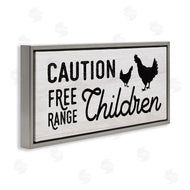 Stupell Studio | Caution Free Range Children