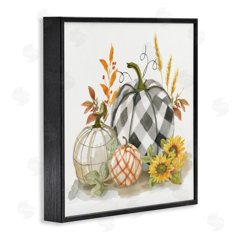 Nan | Fall Patchwork Patterned Pumpkins