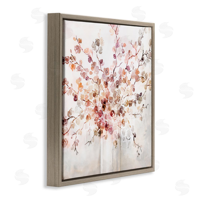 Kristen Brockmon | Abstract Warm Floral Vines