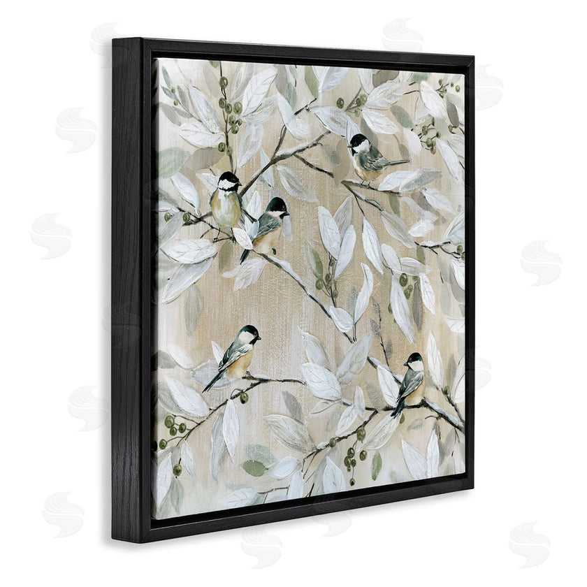 Carol Robinson | Chickadee Birds on Branches