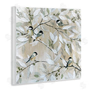 Carol Robinson | Chickadee Birds on Branches