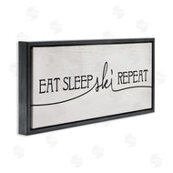 Stupell Studio | Eat Sleep Ski Repeat Phrase