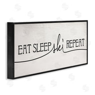Stupell Studio | Eat Sleep Ski Repeat Phrase