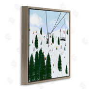 Ashley Singleton | Ski Lift Mountain Landscape