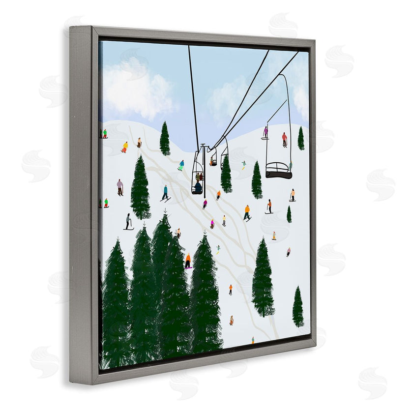 Ashley Singleton | Ski Lift Mountain Landscape