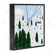 Ashley Singleton | Ski Lift Mountain Landscape
