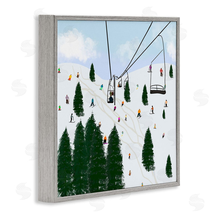 Ashley Singleton | Ski Lift Mountain Landscape