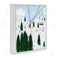 Ashley Singleton | Ski Lift Mountain Landscape