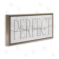 Stupell Studio | God's Timing is Perfect Phrase