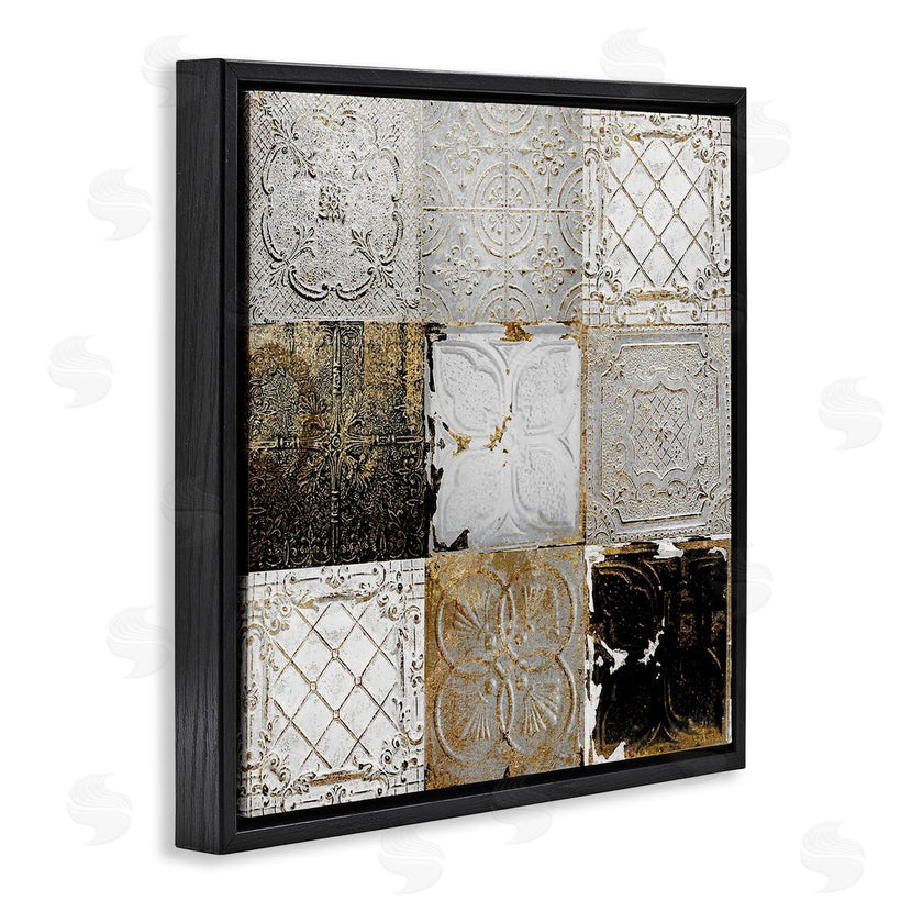 Sophie 6 | Antique Ceiling Tile Collage