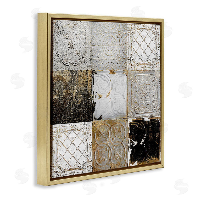 Sophie 6 | Antique Ceiling Tile Collage