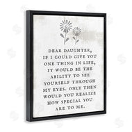 Stupell Studio | Dear Daughter How Special You Are