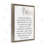 Stupell Studio | Dear Daughter How Special You Are