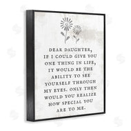 Stupell Studio | Dear Daughter How Special You Are