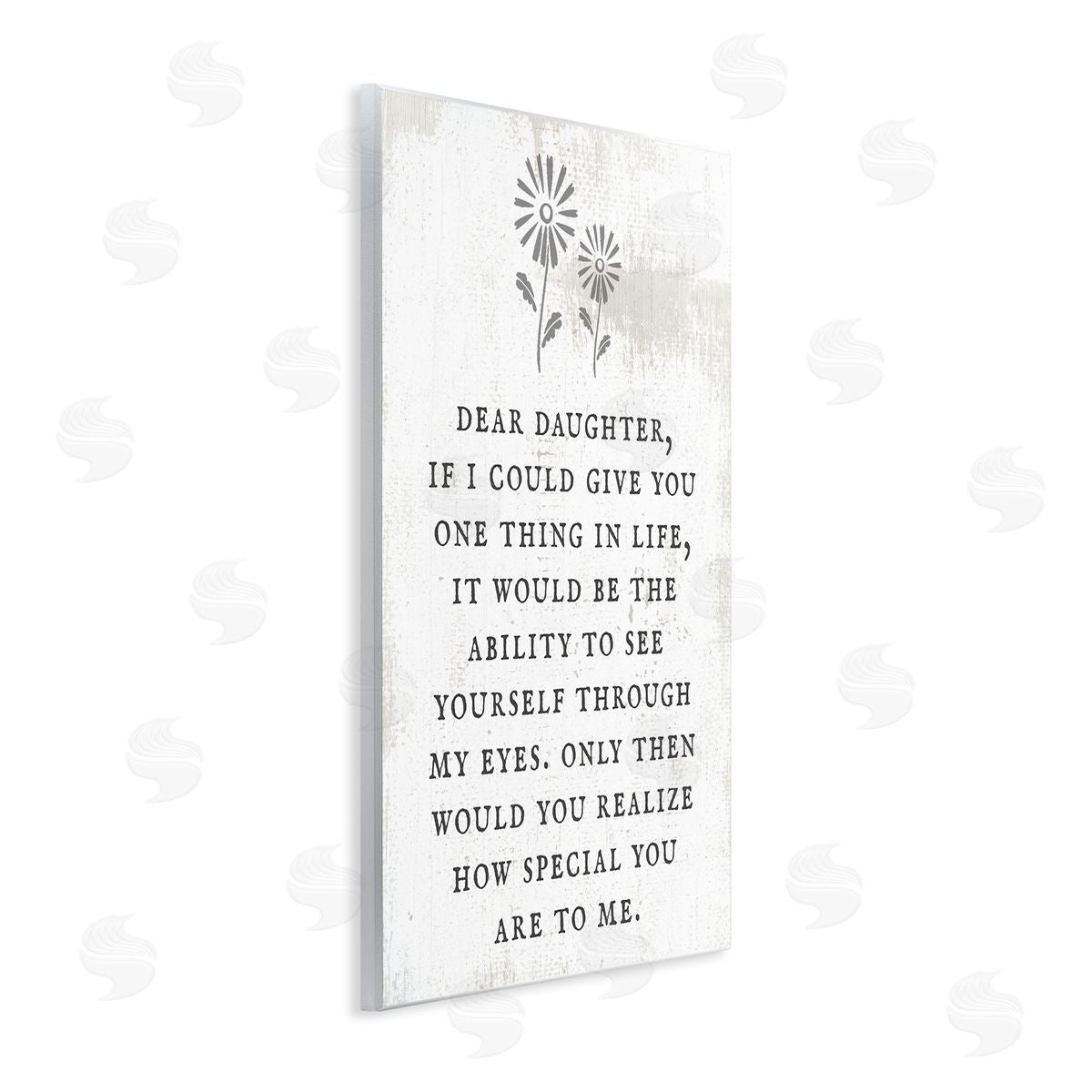 Dear Daughter How Special You Are Wood Plaque Wall Art, Home Decor by Stupell Studio