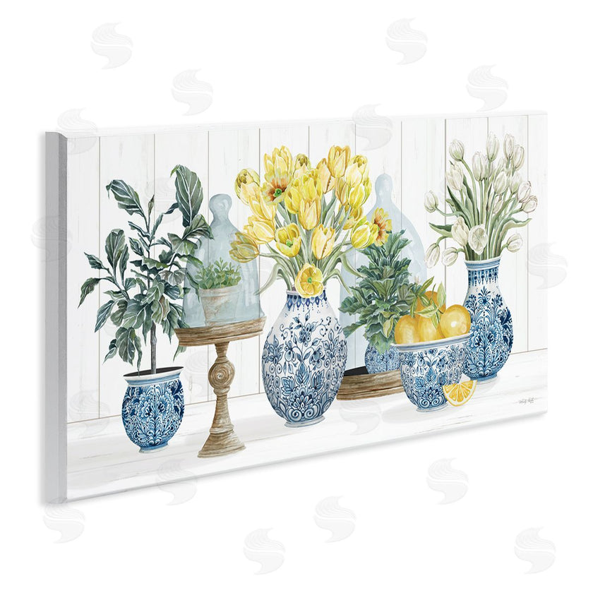 Cindy Jacobs | Yellow Tulips & Lemon Fruits