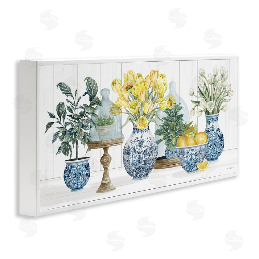 Cindy Jacobs | Yellow Tulips & Lemon Fruits
