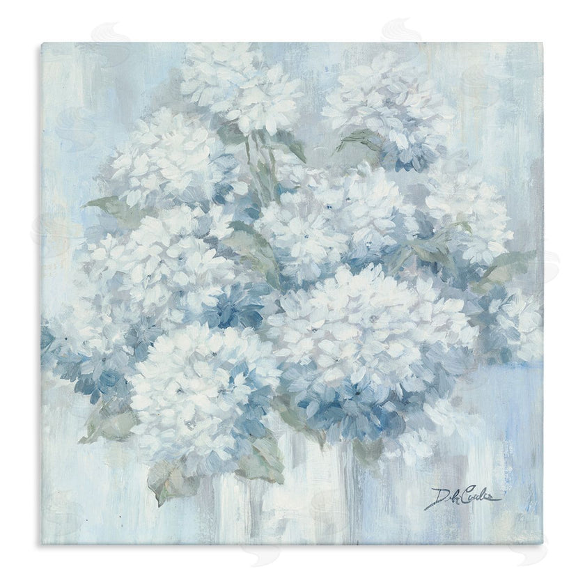 Debi Coules | Soft Blue Hydrangea Painting