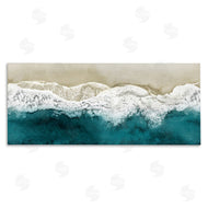 Maggie Olsen | Foamy Beach Coast Deep Ocean