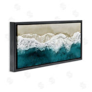 Maggie Olsen | Foamy Beach Coast Deep Ocean