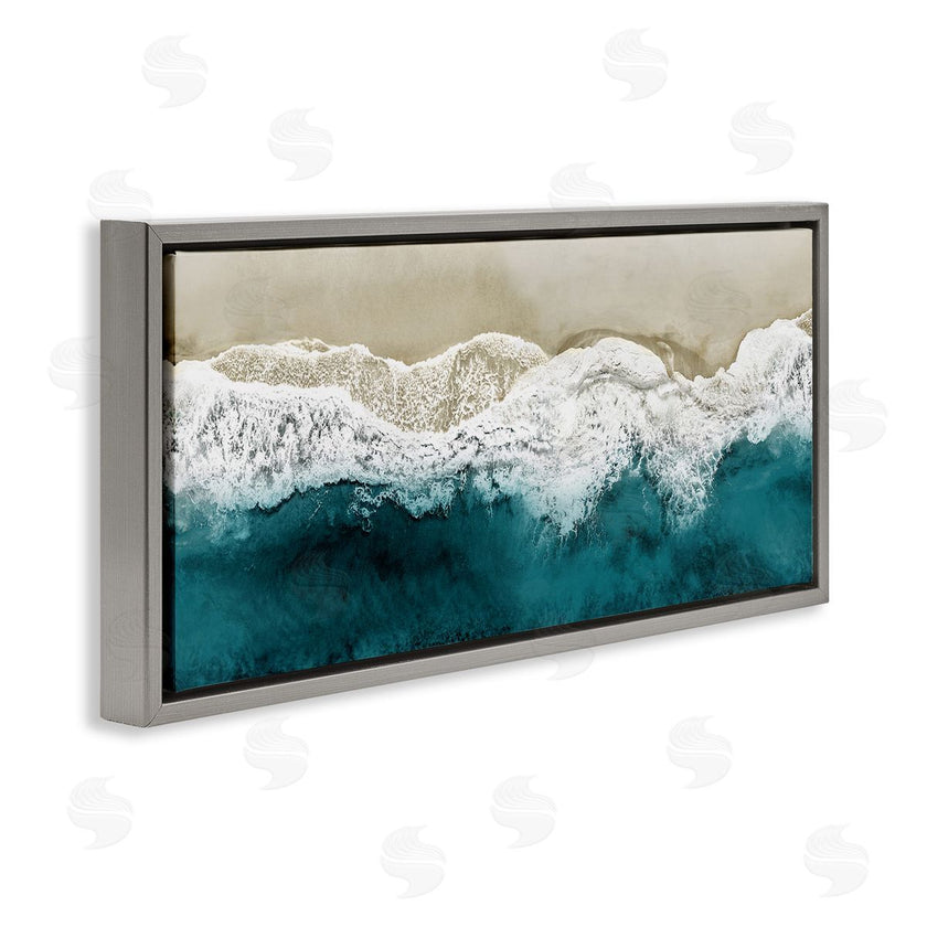 Maggie Olsen | Foamy Beach Coast Deep Ocean