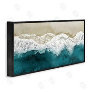 Maggie Olsen | Foamy Beach Coast Deep Ocean