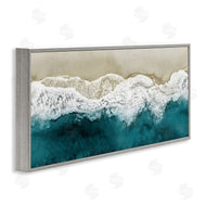 Maggie Olsen | Foamy Beach Coast Deep Ocean
