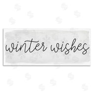 Stupell Studio | Winter Wishes Sentiment