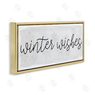 Stupell Studio | Winter Wishes Sentiment