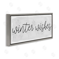 Stupell Studio | Winter Wishes Sentiment