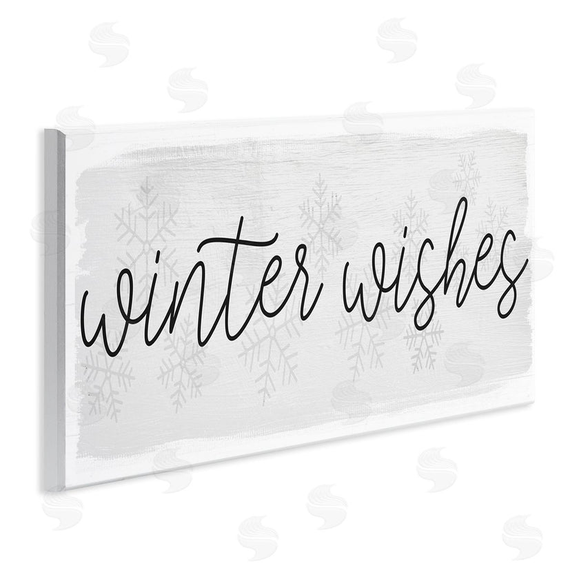 Stupell Studio | Winter Wishes Sentiment