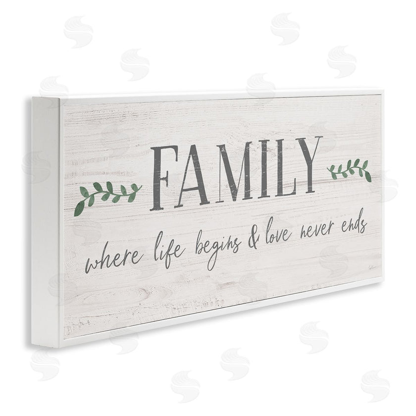 Natalie Carpentieri | Love Never Ends Family Phrase