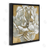 Carol Robinson | Blushing White Magnolia Flower Abstract