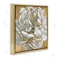 Carol Robinson | Blushing White Magnolia Flower Abstract