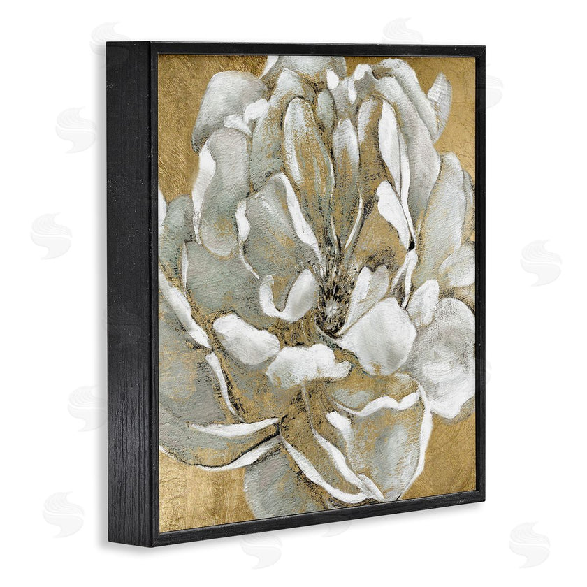 Carol Robinson | Blushing White Magnolia Flower Abstract