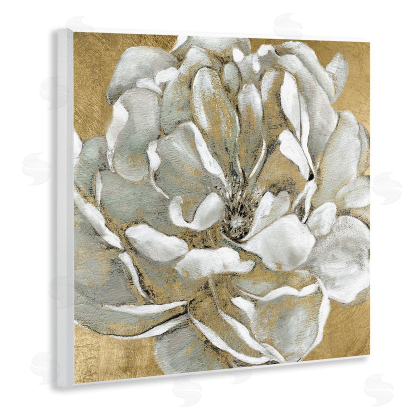 Carol Robinson | Blushing White Magnolia Flower Abstract