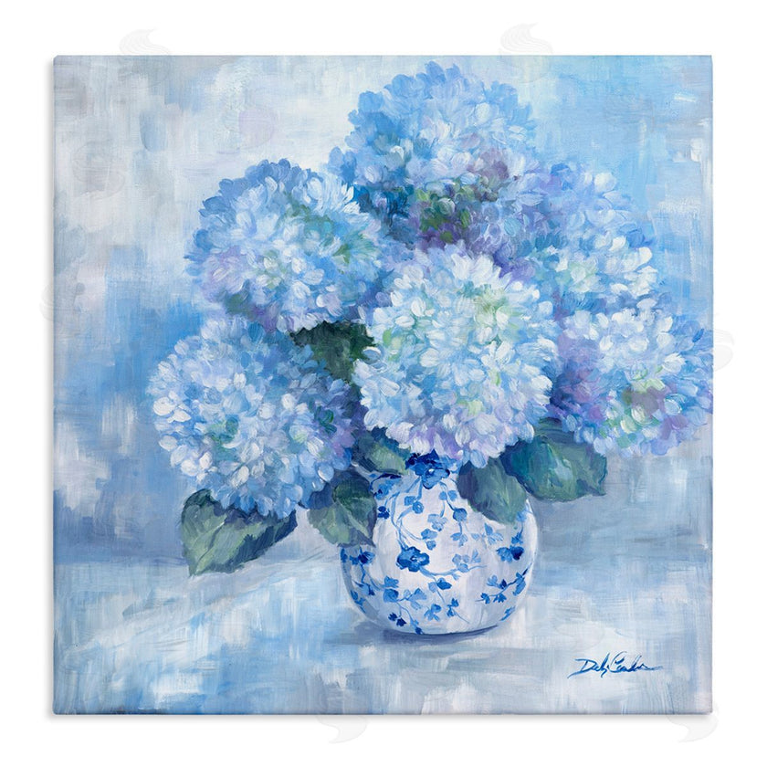 Debi Coules | Blossoming Blue Hydrangea Florals