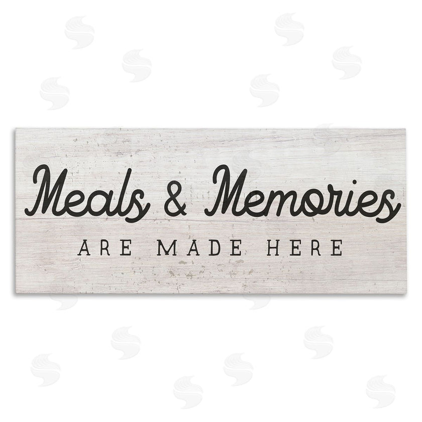 Stupell Studio | Meals & Memories Kitchen Sign