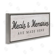 Stupell Studio | Meals & Memories Kitchen Sign