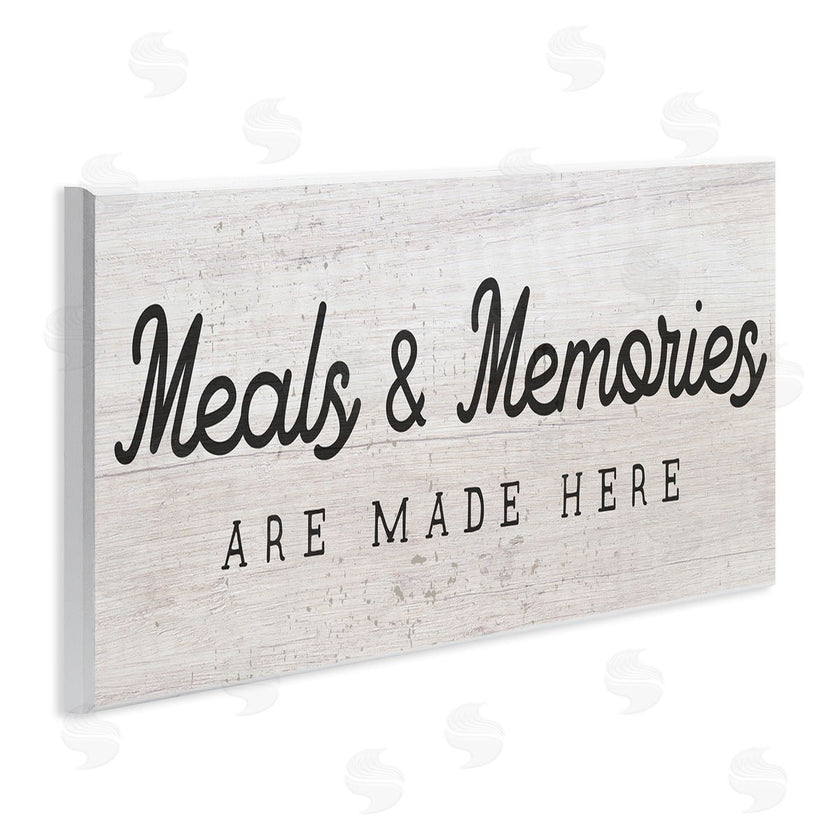 Stupell Studio | Meals & Memories Kitchen Sign