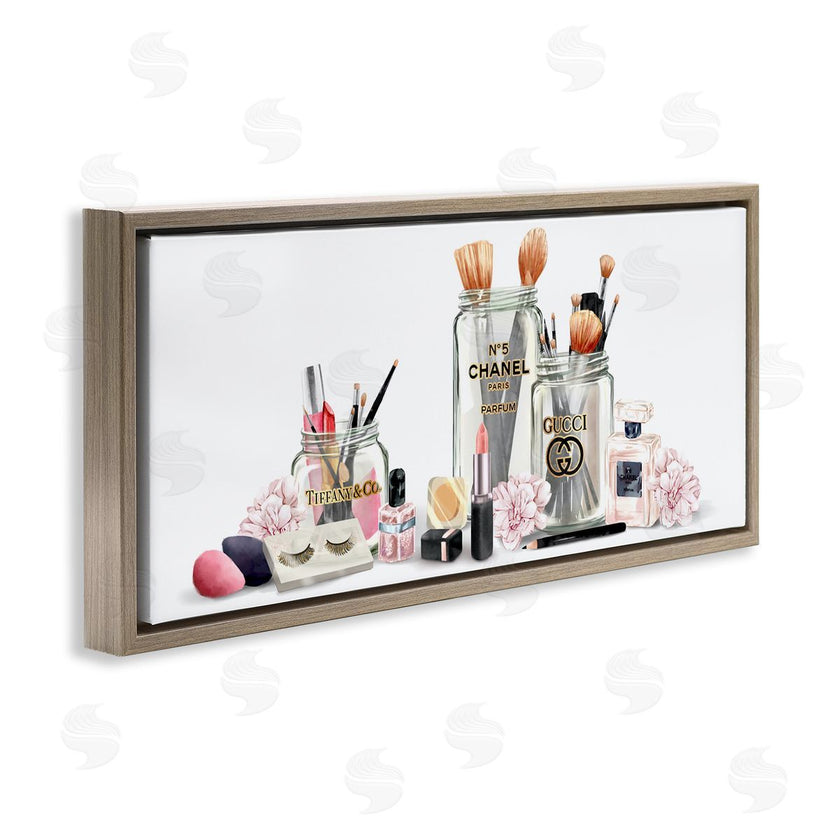 Ziwei Li | Floral Makeup Collection Still Life