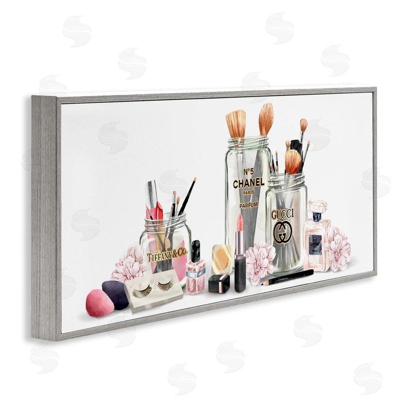Ziwei Li | Floral Makeup Collection Still Life