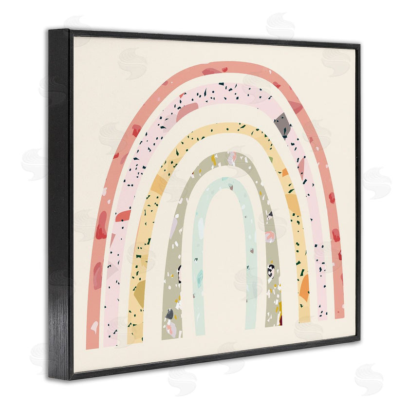 Stupell Studio | Children's Abstract Pattern Rainbow