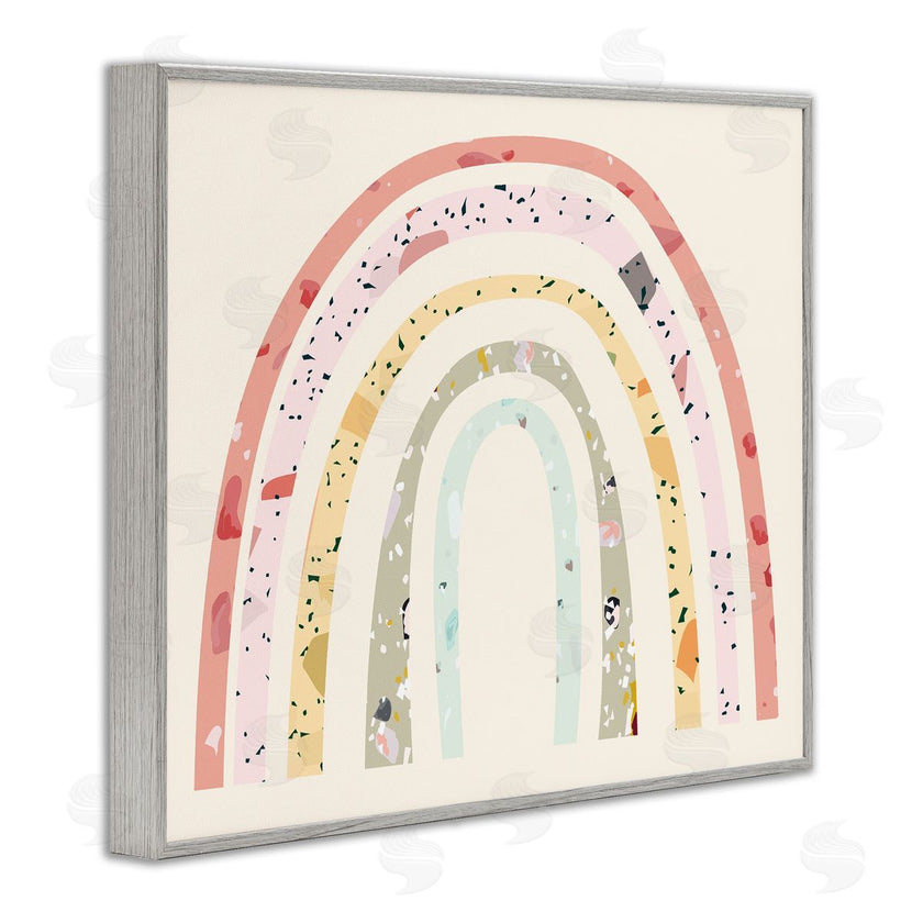 Stupell Studio | Children's Abstract Pattern Rainbow