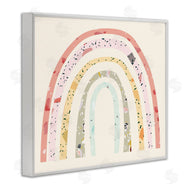Stupell Studio | Children's Abstract Pattern Rainbow