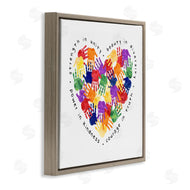 Erica Billups | Strength In Unity Handprint Heart