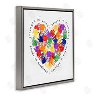Erica Billups | Strength In Unity Handprint Heart