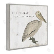 Stupell Studio | Funny Pelican Beach Phrase Pun
