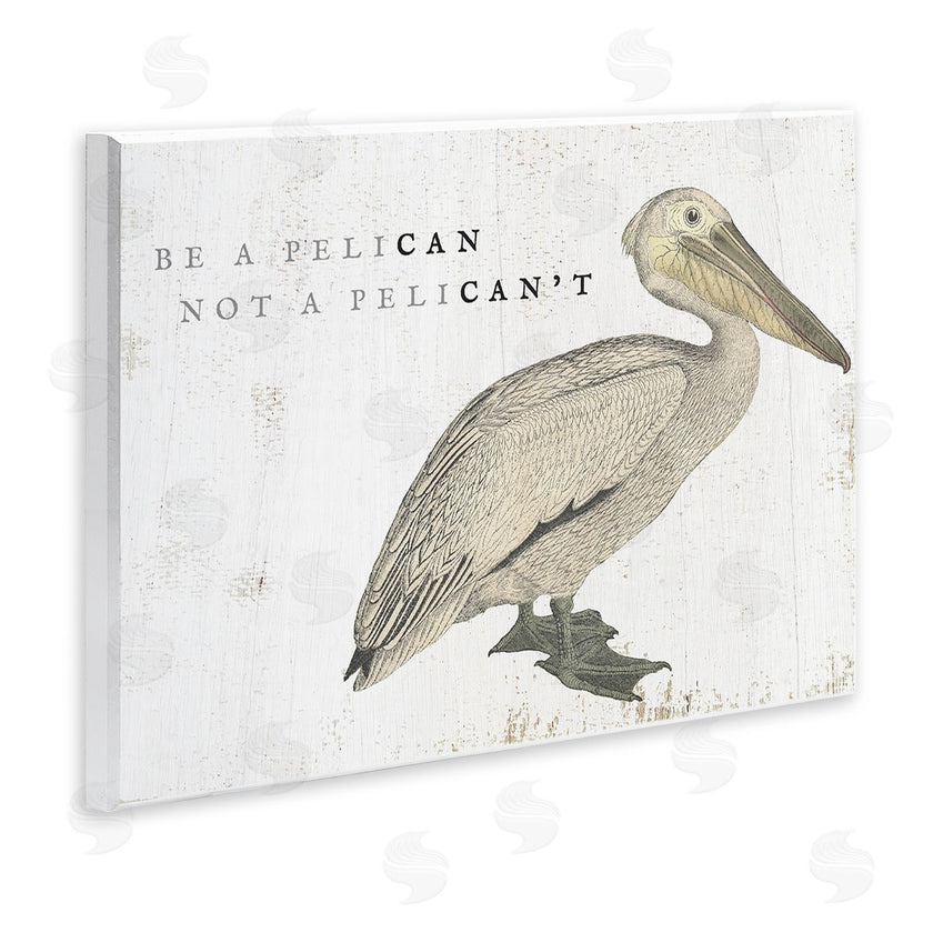 Stupell Studio | Funny Pelican Beach Phrase Pun